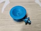 VTG TMNT Sewer Lair RADAR Antenna Elevator Playset Blue Part Control