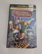 The Hunchback of Notre Dame VHS 2002 Variant Disney Clamshell SEALED NEW
