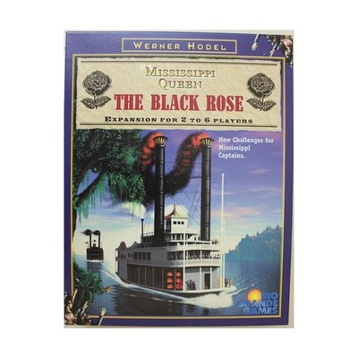 Rio Grande Boardgame Mississippi Queen - The Black Rose Box VG+/NM