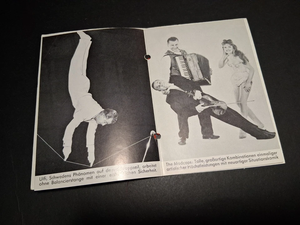 1961 febr. HAMBURG programm MARIA VALENTE im HANSA THEATER VARIETÉ - Bild 4 von 4