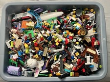 Large Random Lot Of Legos Bin Is Not Included