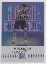 2017-18 Panini Status Rookie Credentials Purple 126/149 Tony Bradley #33 RC 0c2