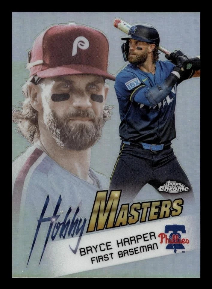 2025 Topps Chrome Bryce Harper Hobby Masters #HM8 SSP PHILLIES