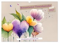 "Calendar 2027 · US Version · Romantic Diary (Wall Calendar 2027 17\" × 12\" Landsc"