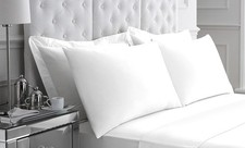 2pk Cotton 200 Thread Count Hotel Quality Pillow Case Cover Cases White