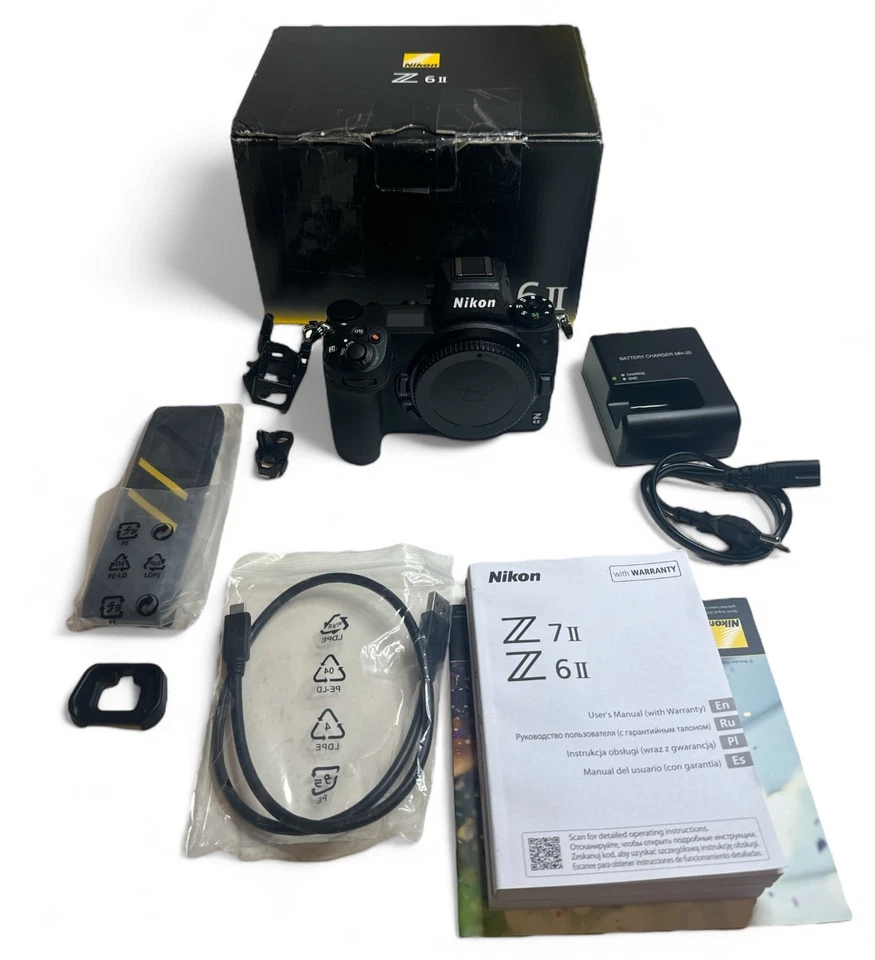 Nikon Z6 Mark II Gehäuse Systemkamera TOP ZUSTAND Shutter Count 6.592