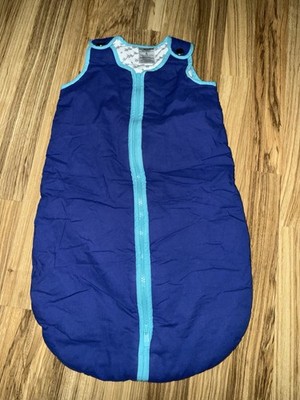 Baby DeeDee Sleep Nest Sleeping Bag Kids S 0-6M Blue 2.5 TOG Wearable Blanket