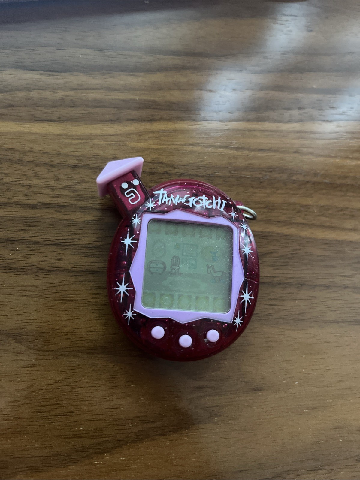 Argos Exclusive Tamagotchi V5 Familitchi Pink Transparent