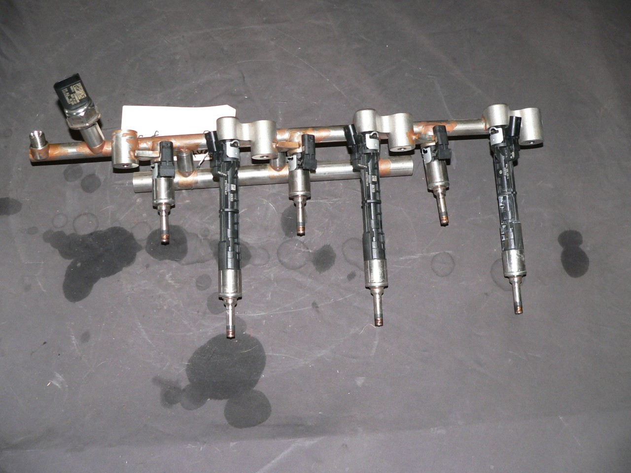 Bentley Continental RIGHT DIRECT FUEL INJECTOR SET/6/RAIL 07P906036Q 07P133316D
