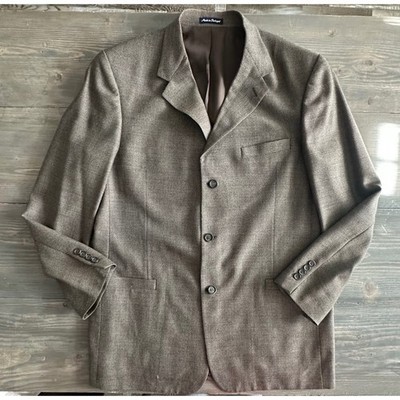 VTG Daniel Hechter Paris Wool Blazer Tailored Sport Coat Lined Men's Size 44L