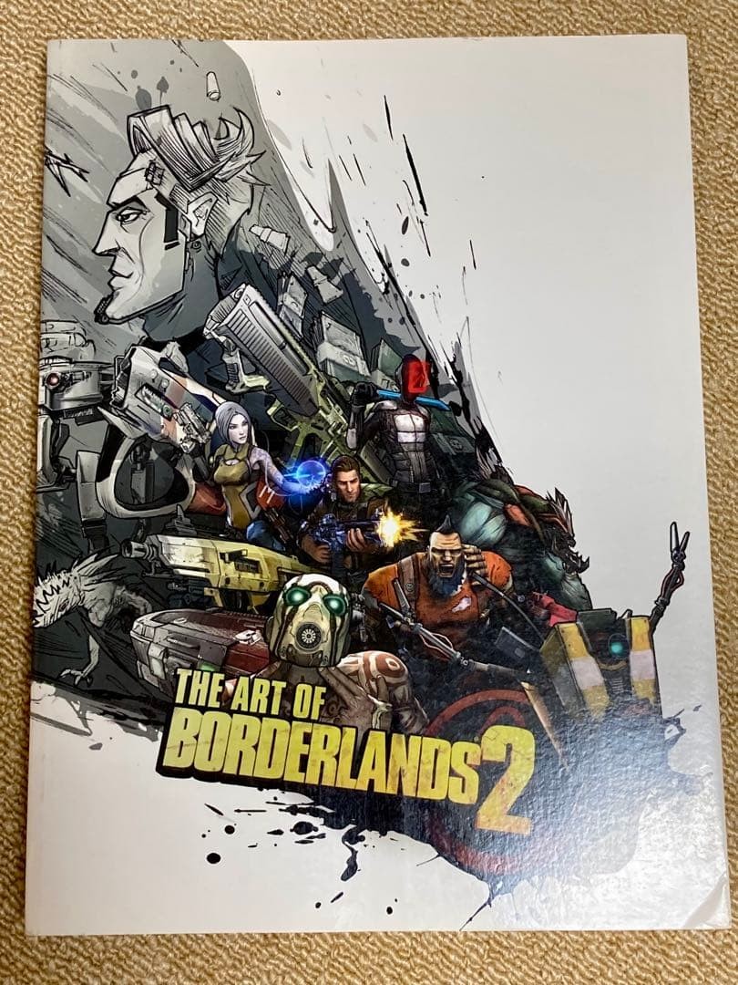 The Art of Borderlands 2 Design Works Art Book English Softcover Minor Wear