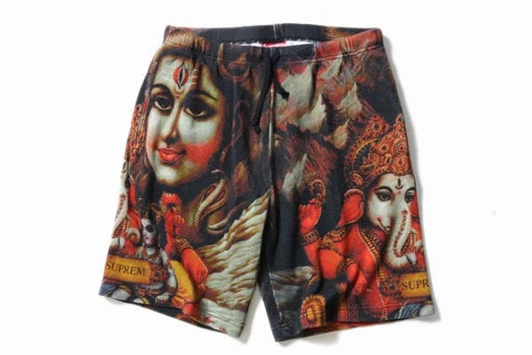 Nouveau short SUPREME Supreme Waffle (taille S) Ganesh Waffle short demi pantalon