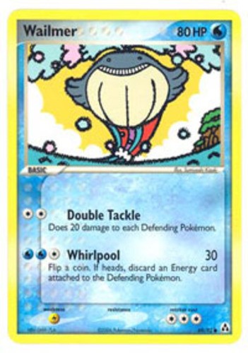 Wailmer - 69/92 - Common - NM - EX Legend Maker