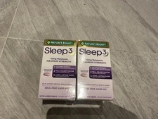 Nature's Bounty Sleep3 Maximum Strength Melatonin 10mg EXP 2025 2pk