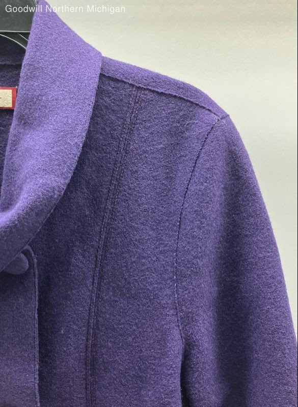 Women's BEYOND THREADS Purple Button Jacket - Siz… - image 6