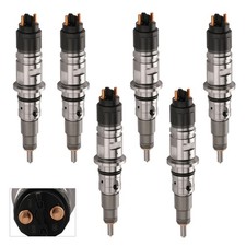 6Pcs Fuel Injectors for Dodge RAM 3500 4500 5500 6.7L 2011-2012 0445120188