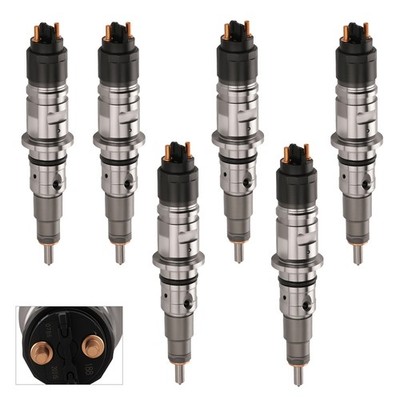 6Pcs Fuel Injectors for Dodge RAM 3500 4500 5500 6.7L 2011 2012 0445120188