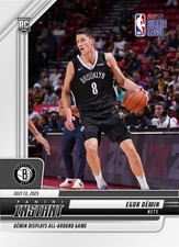 2025-26 Panini Instant NBA Egor Demin DEBUT ROOKIE CARD 1/77 SP Nets #22 RC