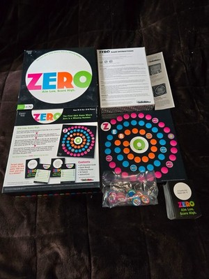 ZERO Board Game University Games 2011 Trivia Questions Family Night 100% COMPLET