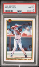 1990 Bowman Baseball Cards 35