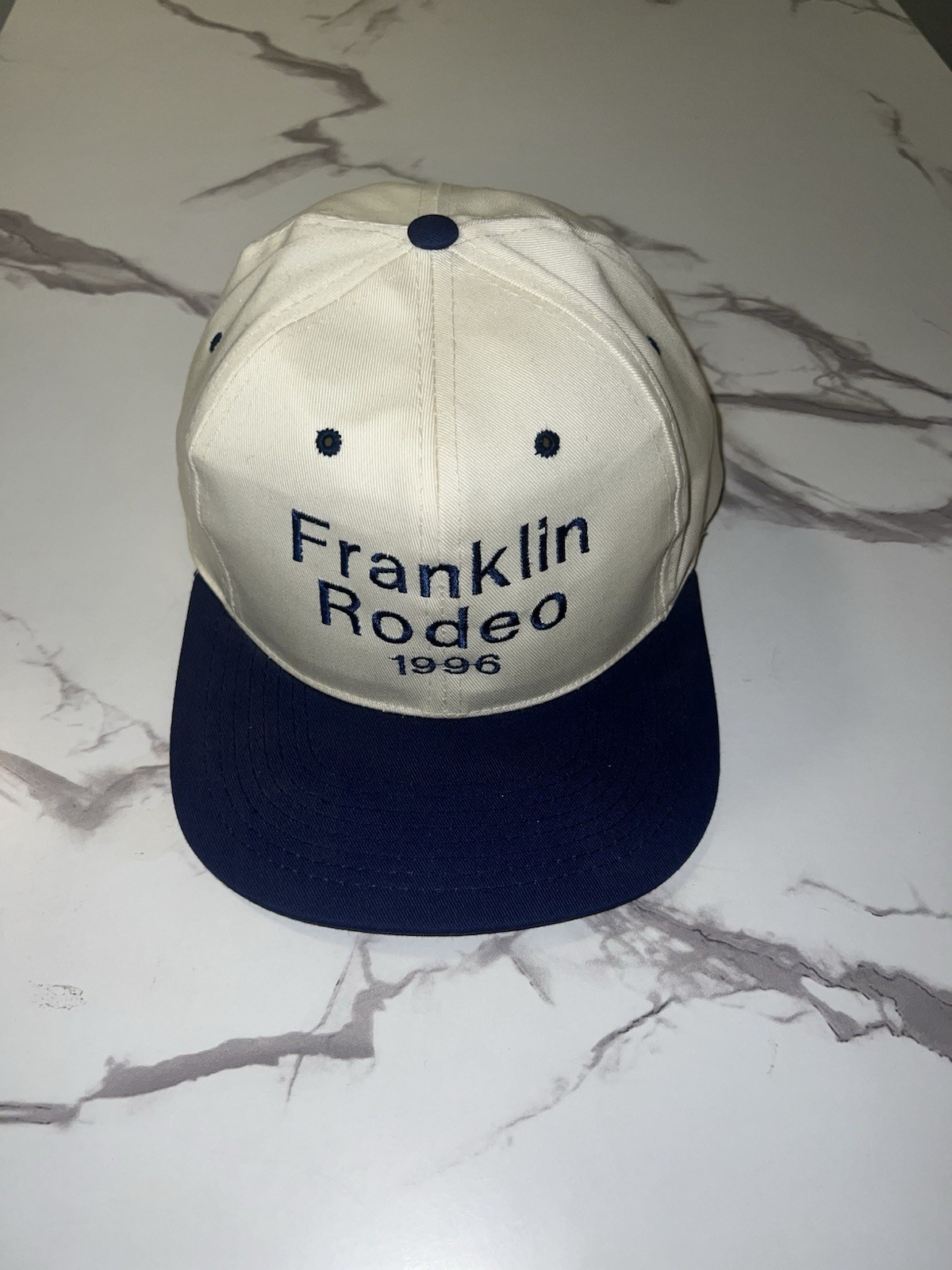trucker hat baseball Cap Vintage Snapback Franklin Rodeo 1996