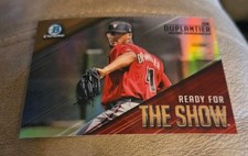 2019 Bowman Chrome Ready for the Show Jon Duplantier #RFTS-6 Diamondbacks