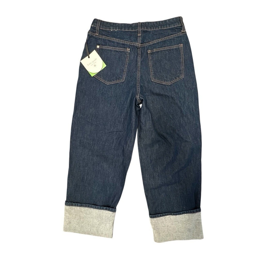 Kate Spade Dark Blue Cropped Jeans, photo 5