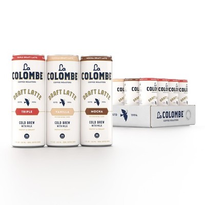 Coffee, Draft Latte Variety Pack, 11 fl oz cans (Pack of 12), Includes Triple...