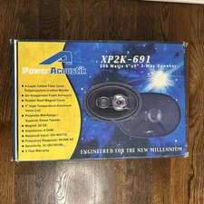 Power Acoustik XP2K-691 6x9 3-Way Car Speakers