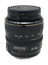 Canon EF 28-105mm 1:3.5-4.5 II USM Zoom Lens EOS Film Or Digital Untested
