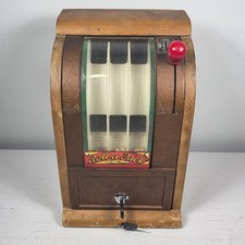 Victor “Roll a Pack” 1¢ Wooden Cigarette Trade Stimulator