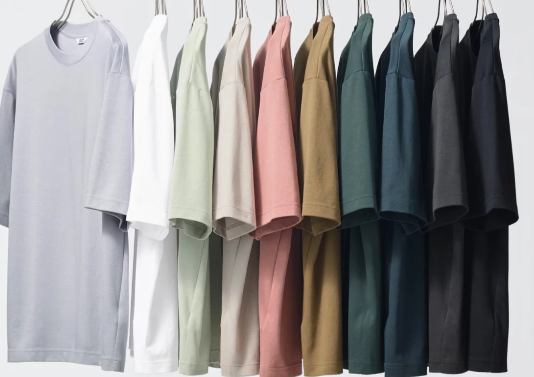 UNIQLO U AIRism Cotton Oversized Crew Neck Half-Sleeve T-Shirt XXS-3XL US/EUsize