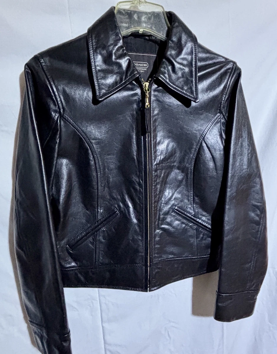 Coach Leather Jackets products for sale | eBay