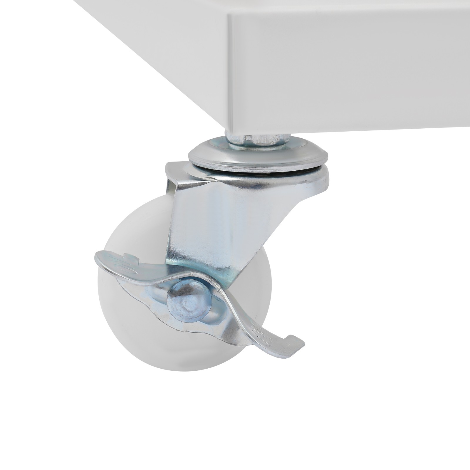 Retail Display Stand, Storage Shelf with Wheels Store Display Shelving Organizer