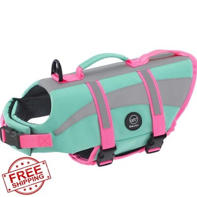 EMUST Dog Life Vest NewTurquoise XL