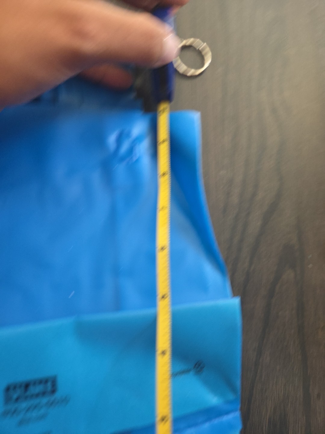 10 Blue Frosty Birthday Christmas Shopper Gift Bags School Work Uline 10×8