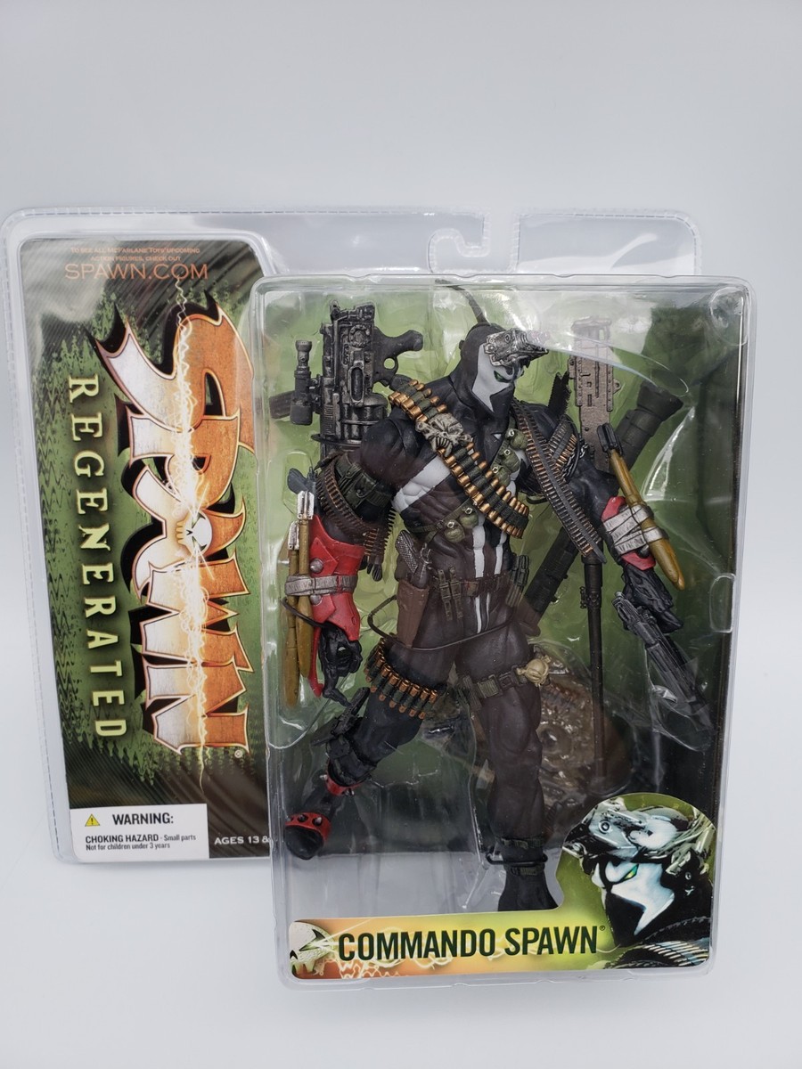 マクファーレントイズ REGENERATED/COMMANDO SPAWN McFarlane Toys Spawn Regenerated: Commando Spawn 2 Action Figure