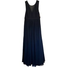 Jenny Yoo Collection Black Dress Sz 18 Long Maxi Bridesmaid Party Wedding NEW