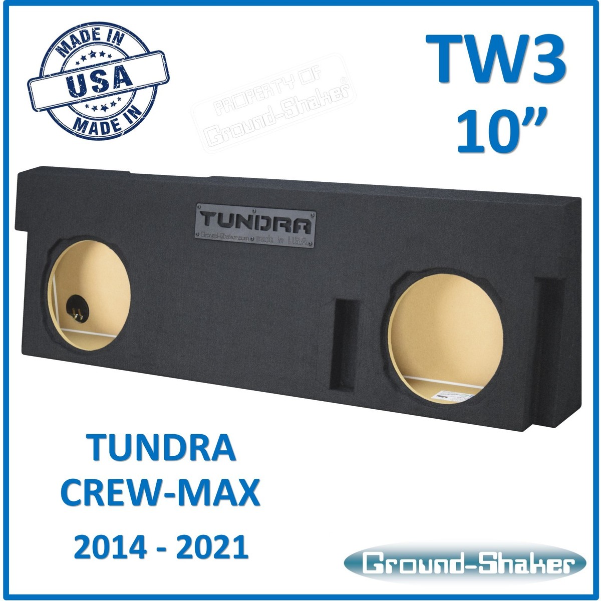 Toyota Tundra Crew-Max 2014-2021 JL Audio TW3 10