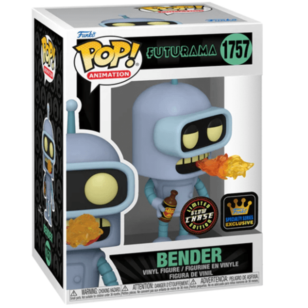 Futurama - Bender - #1757 - Glow Chase Special Edition - Television - Funko Pop!