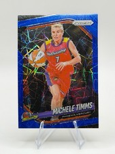2025 Panini WNBA Prizm Michele Timms #133 Blue Velocity Prizm🏀