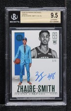 2018 Encased Rookie Scripted Signatures Green /5 Zhaire Smith BGS 9.5 Auto n0c