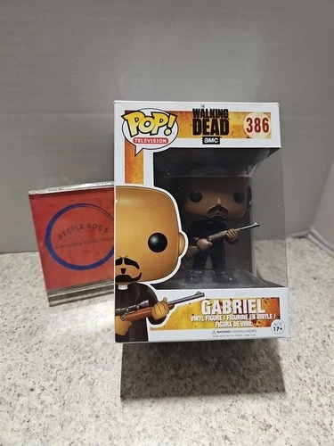 Funko Pop! Television The Walking Dead Gabriel #386 Vinyl Fig Vaulted