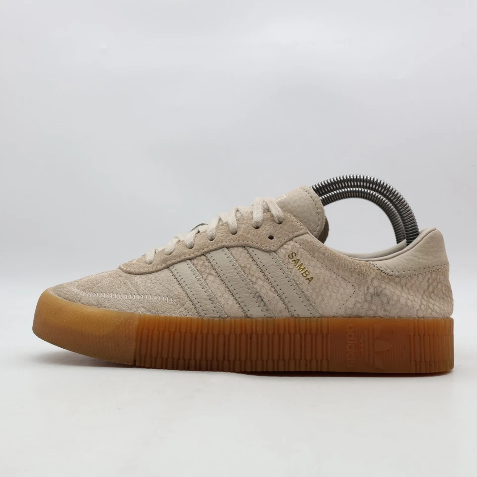 Adidas Originals Sambarose Bliss Gum Women's 8 Walking Running Sneakers B28163 - Image 4 of 4