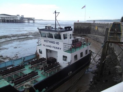 Foto A3 Westward Ho Island Fähre Weston - Super-Stute segelt vom SMA C2017