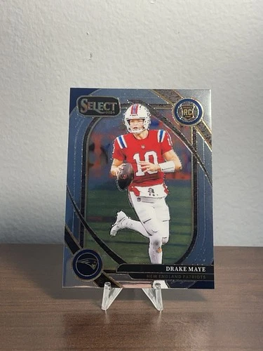 2024 Panini Select - Club Level Drake Maye #218 Silver Prizm (RC)