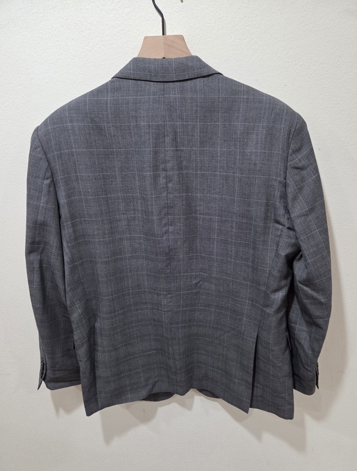 Ralph Lauren Purple Label Douglas Glen Check Plaid Wool Blazer Jacket 44R image 5