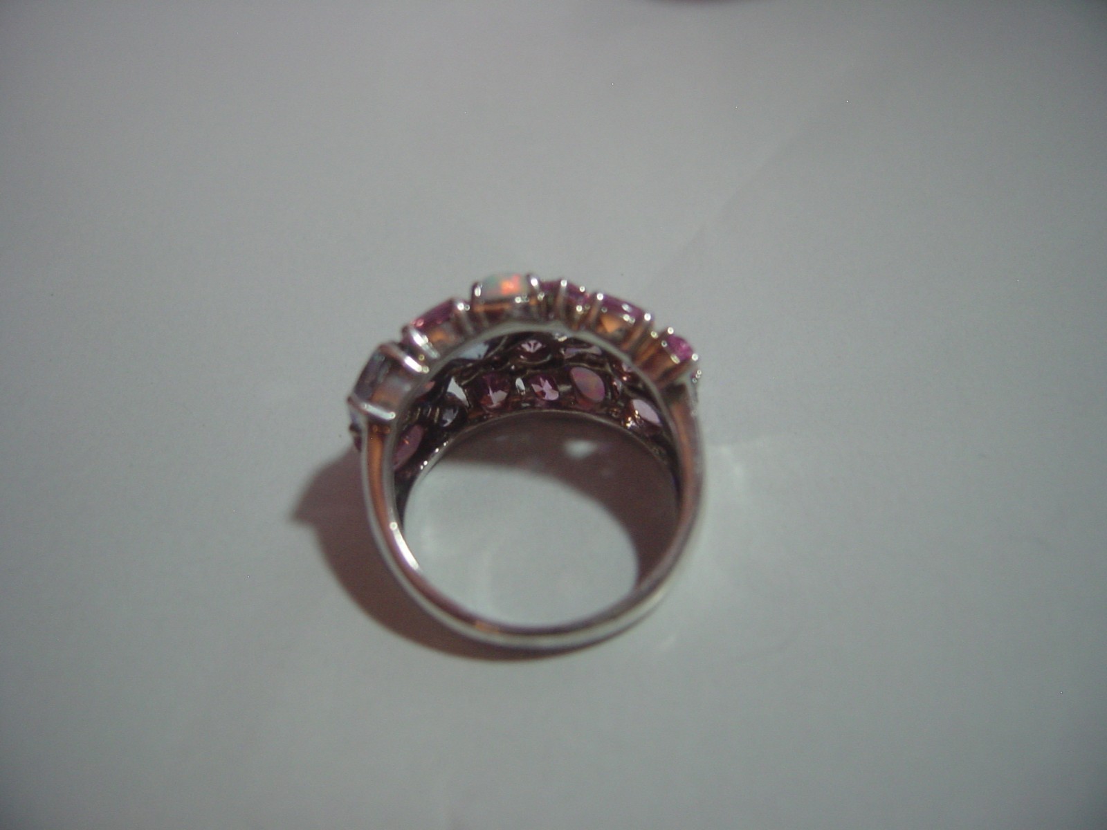 vintage beautiful Solid Silver large Ring- superb… - image 6