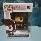 Funko Pop! Television: Bob Ross with Raccoon #558 New, Vaulted
