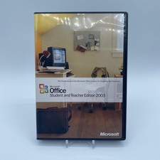 Microsoft Office 2003 Student and Teacher Edition Product Key Disc